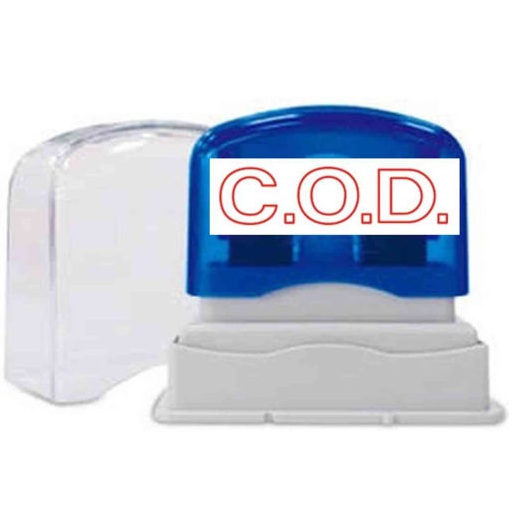 Shiny - OA Pre-Inked Stamp - C.O.D